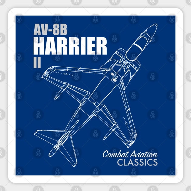 AV-8B Harrier II Magnet by TCP